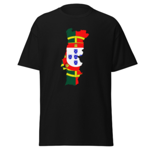 Portugal Country Oultine Flag Men’s classic T-Shirt