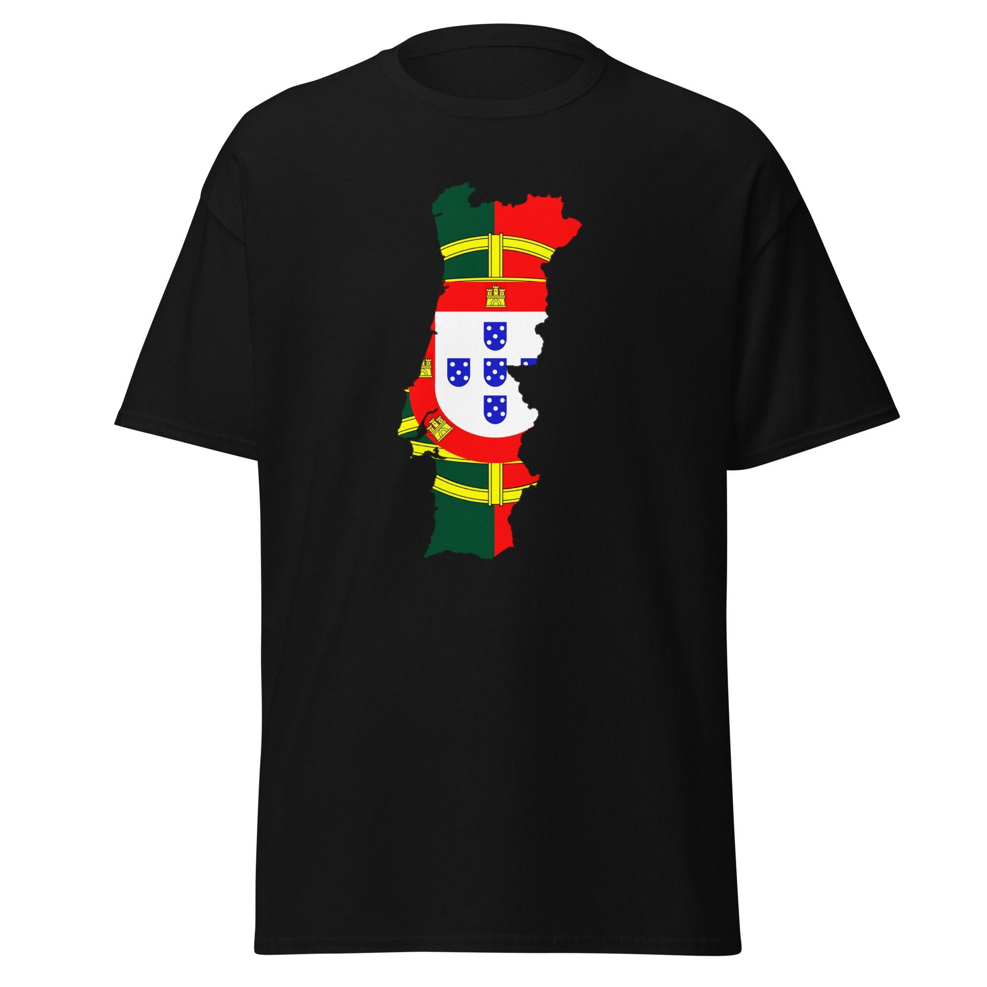 Portugal Country Oultine Flag Men’s classic T-Shirt