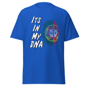 Its In My DNA Portuguese Flag Thumb Print Men’s classic T-Shirt
