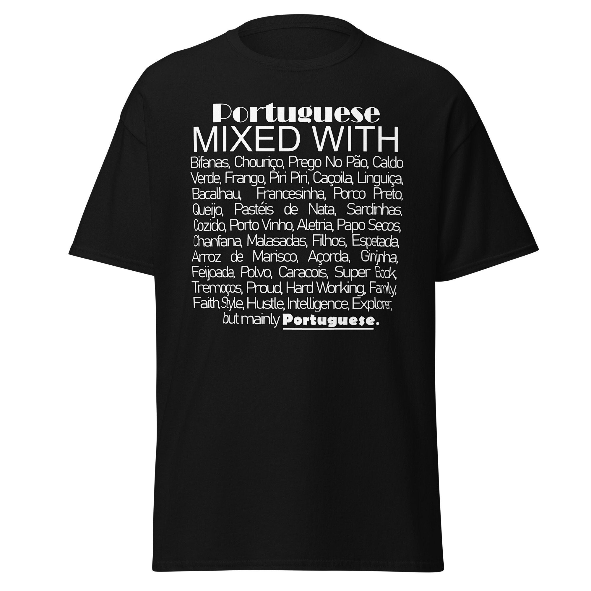 Portuguese Mixed With…. Men’s classic T-Shirt