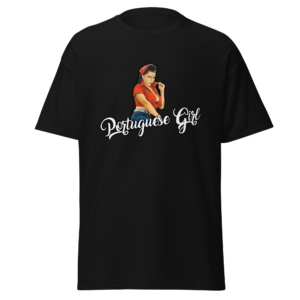 Portuguese Pin-Up Girl Men’s classic T-Shirt